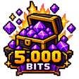 5000 Bits Emote