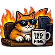 This is fine Emote